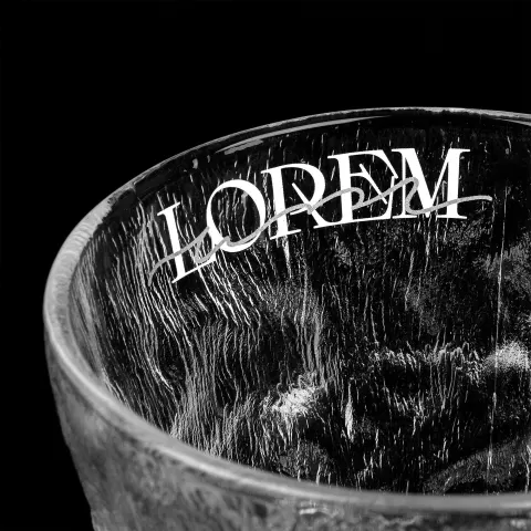 Деколь: Стакан Ice Essence — пример нанесения логотипа