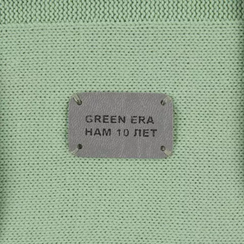 Тиснение: Лейбл Eta Latte — пример нанесения логотипа