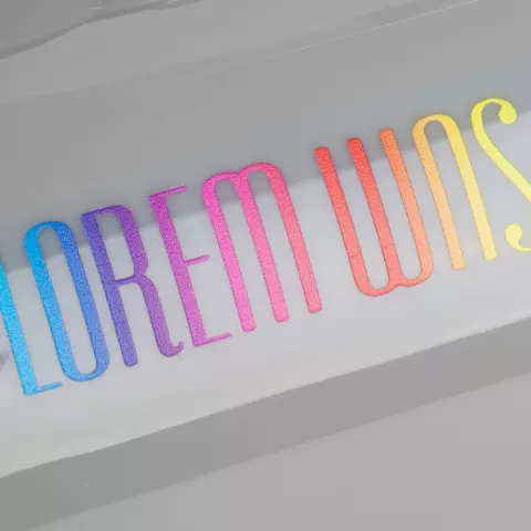 УФ-печать: Термостакан Prism — пример нанесения логотипа