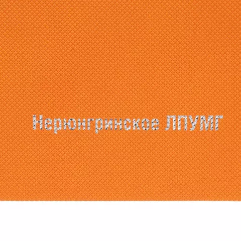 Тиснение: Ежедневник Grade — пример нанесения логотипа