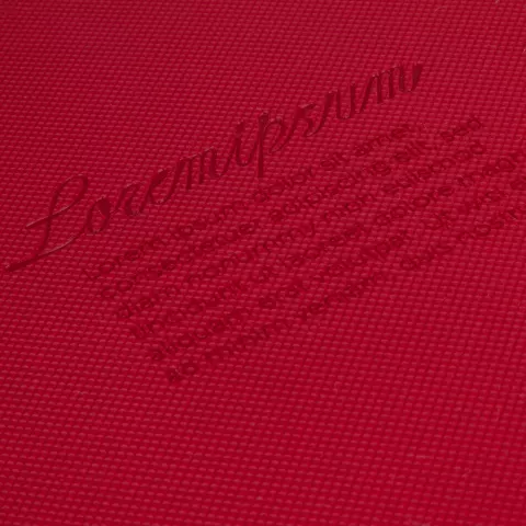 Тиснение: Ежедневник Grade — пример нанесения логотипа