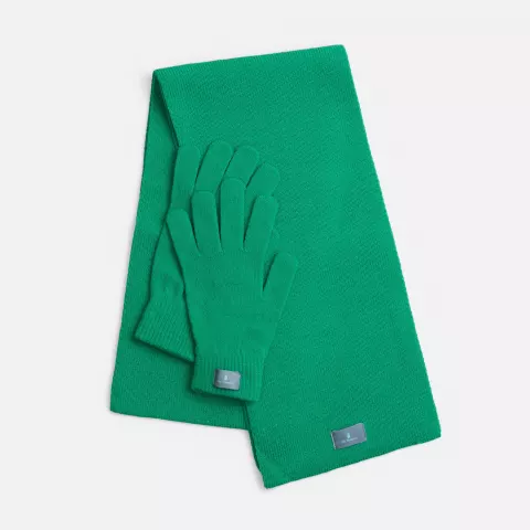 Сублимация: Шарф Urban Flow — пример нанесения логотипа