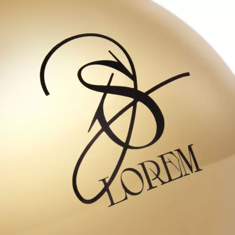 Тампопечать: Елочный шар Finery Gloss — пример нанесения логотипа