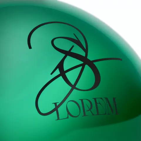 Тампопечать: Елочный шар Finery Gloss — пример нанесения логотипа