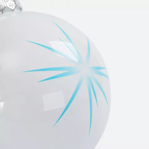 Тампопечать: Елочный шар Finery Gloss — пример нанесения логотипа