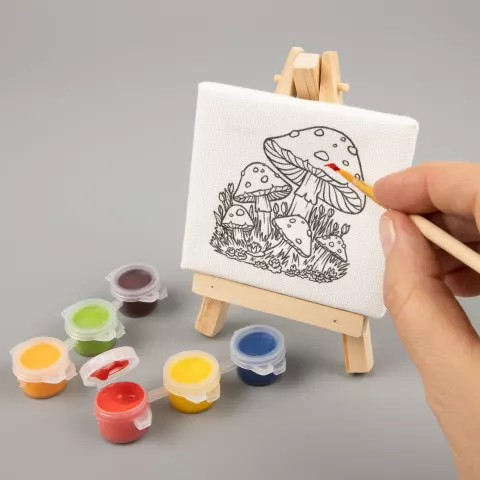 УФ-печать: Набор для рисования Create — пример нанесения логотипа