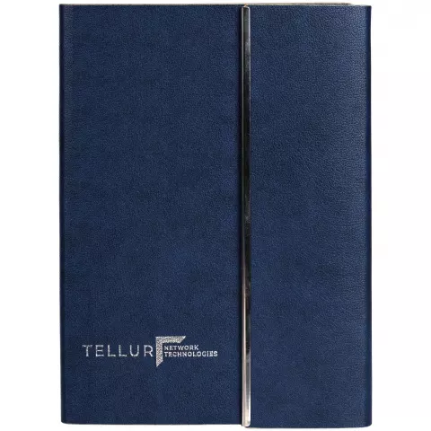Тиснение: Ежедневник Petrus Flap — пример нанесения логотипа