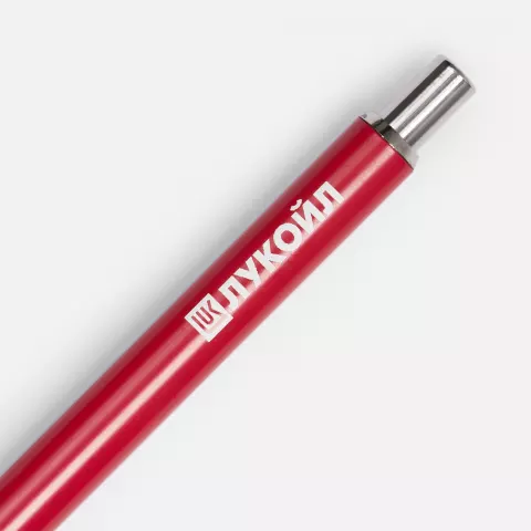 Лазерная гравировка: Ручка шариковая Slim Beam — пример нанесения логотипа