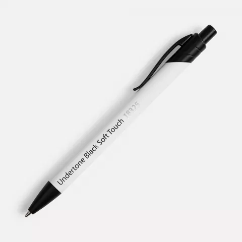 УФ-печать: Ручка шариковая Undertone Black Soft Touch — пример нанесения логотипа