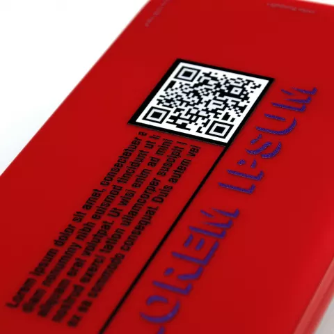 УФ-печать: Аккумулятор Uniscend All Day Type-C 10000 мАч — пример нанесения логотипа