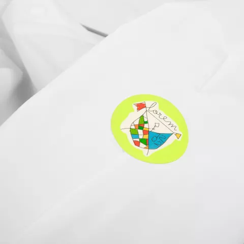 DTF-печать: Дождевик детский RainDrop Kids — пример нанесения логотипа