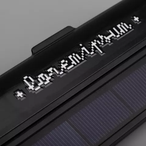 УФ-DTF: Парковочная визитка Litera Solar — пример нанесения логотипа
