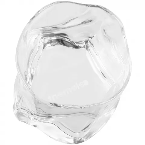 Лазерная гравировка: Набор из 2 стаканов Crystal Clear — пример нанесения логотипа