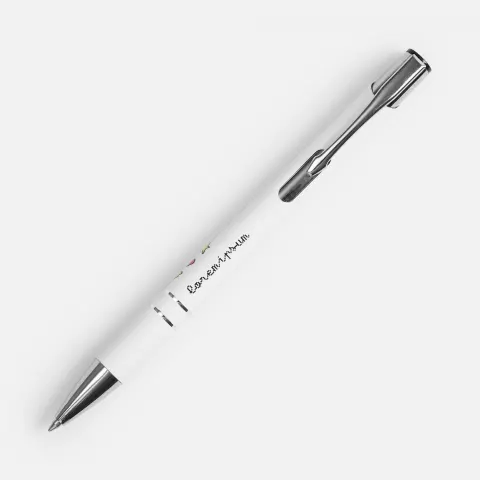 Тампопечать: Ручка шариковая Keskus Soft Touch — пример нанесения логотипа