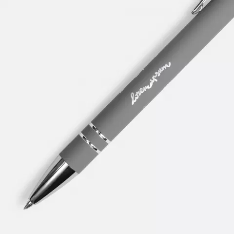 Тампопечать: Ручка шариковая Pointer Soft Touch со стилусом — пример нанесения логотипа