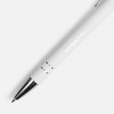 Тампопечать: Ручка шариковая Pointer Soft Touch со стилусом — пример нанесения логотипа