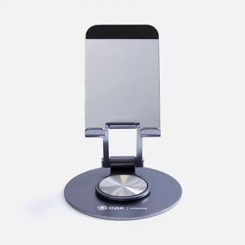 Лазерная гравировка: Подставка для смартфона Smartic — пример нанесения логотипа