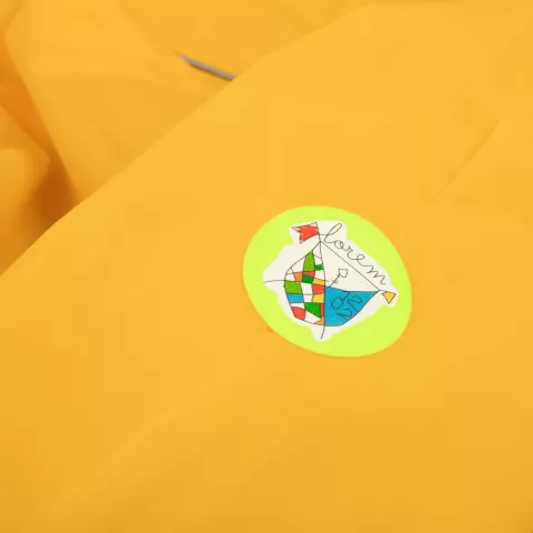 DTF-печать: Дождевик детский RainDrop Kids — пример нанесения логотипа