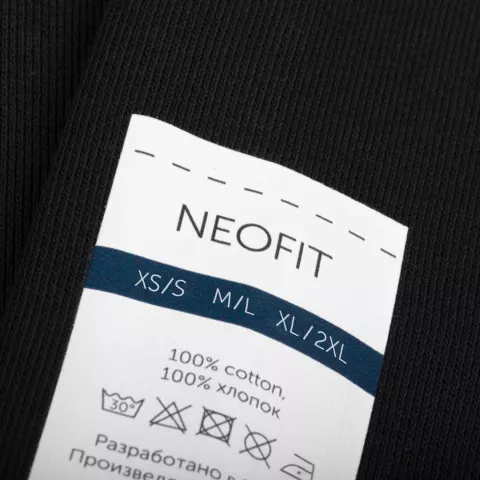 DTF-печать: Толстовка унисекс Neofit — пример нанесения логотипа