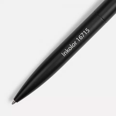 Лазерная гравировка: Ручка шариковая Inkolor — пример нанесения логотипа