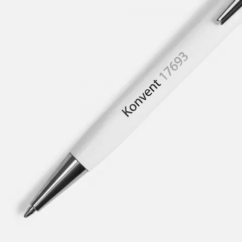 Тампопечать: Ручка шариковая Konvent — пример нанесения логотипа