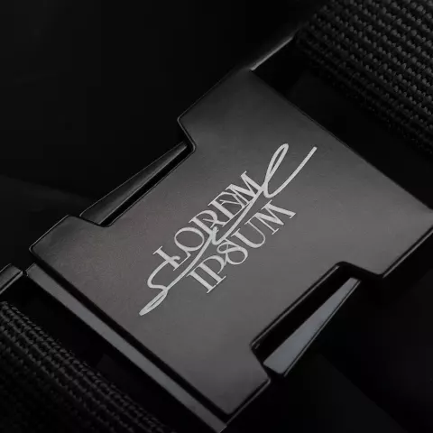 Лазерная гравировка: Дорожная сумка Traffic — пример нанесения логотипа