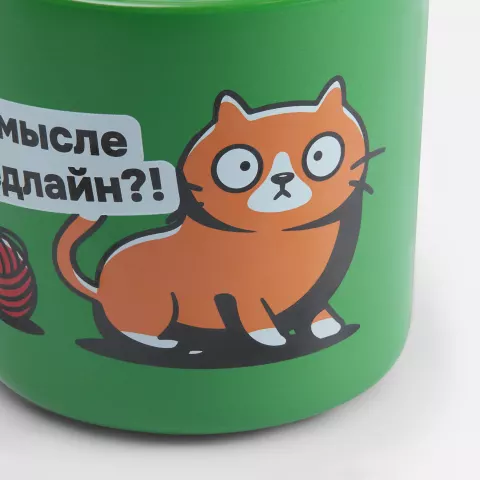 Деколь: Кружка Eastpresso — пример нанесения логотипа
