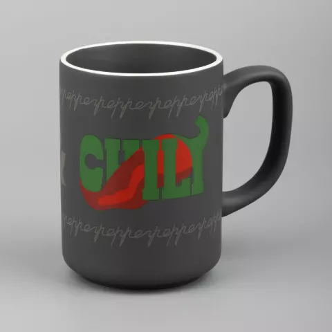 Деколь: Кружка Mugful — пример нанесения логотипа