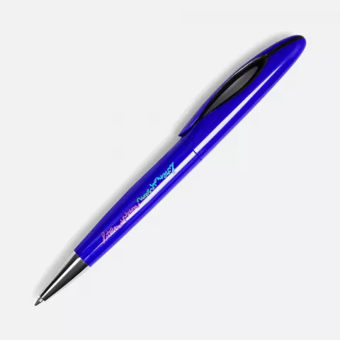 УФ-печать: Ручка шариковая Nave Color — пример нанесения логотипа