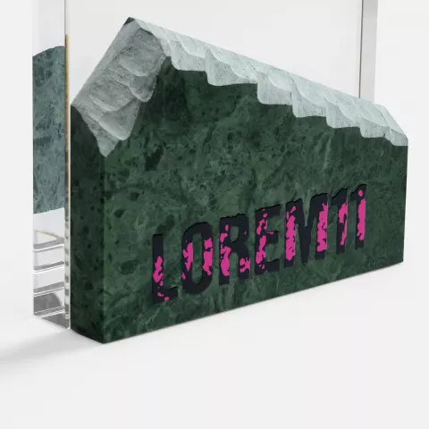 УФ-DTF: Стела Clifftop — пример нанесения логотипа
