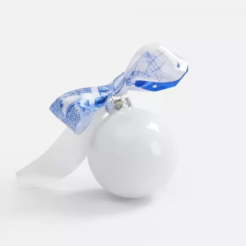 Сублимация: Лента сатиновая Satin 35 М — пример нанесения логотипа