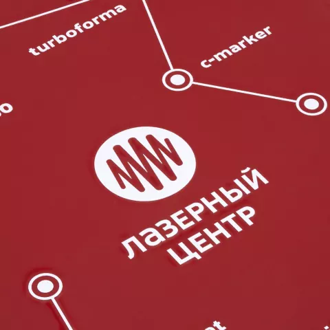 УФ-печать: Ежедневник Flex Shall New — пример нанесения логотипа
