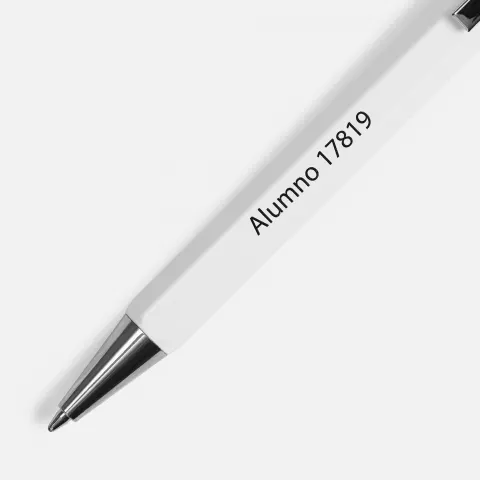 Тампопечать: Ручка шариковая Alumno — пример нанесения логотипа