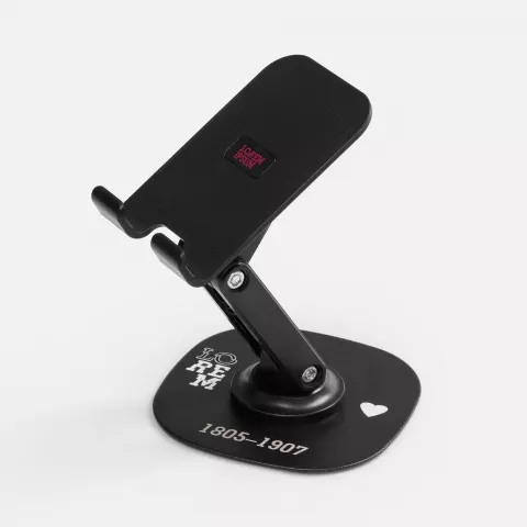 Тампопечать: Подставка для смартфона Smartic Light — пример нанесения логотипа