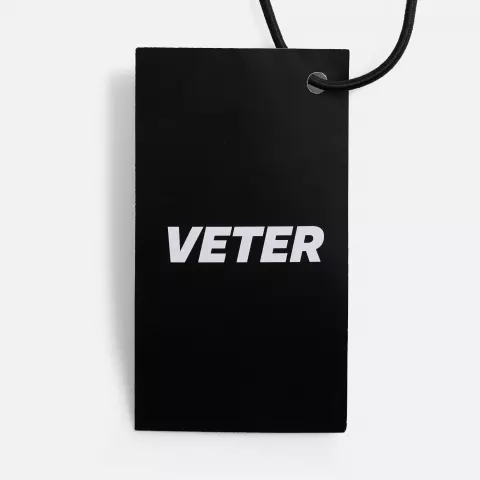 Цифровая печать на вставке: Куртка унисекс Veter — пример нанесения логотипа