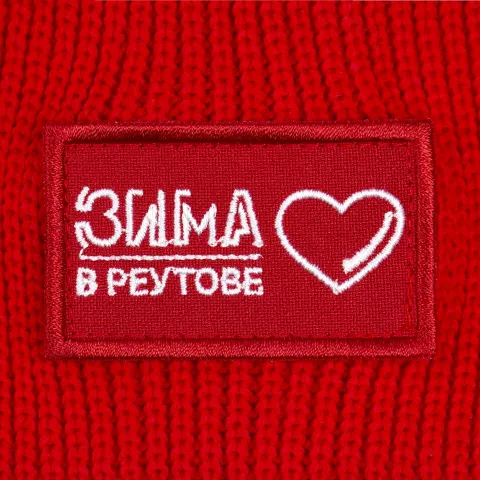 Вышивка: Шеврон из габардина Gabo S — пример нанесения логотипа