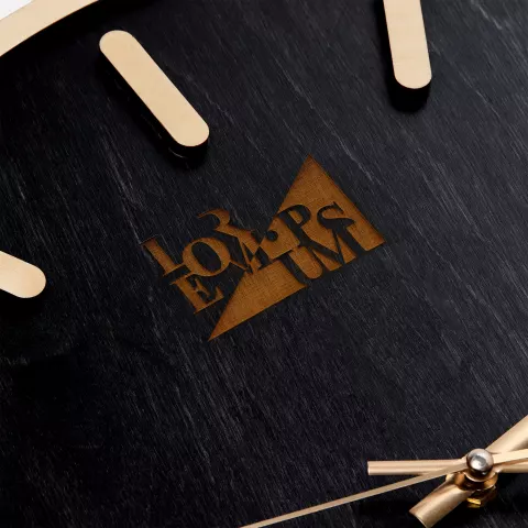 Лазерная гравировка: Часы Timefolio — пример нанесения логотипа