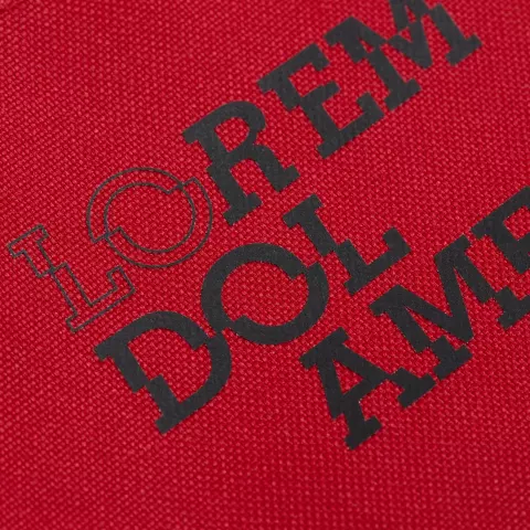 DTF-печать: Косметичка Looksi — пример нанесения логотипа